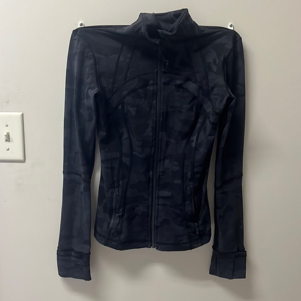 black camo lululemon jacket
